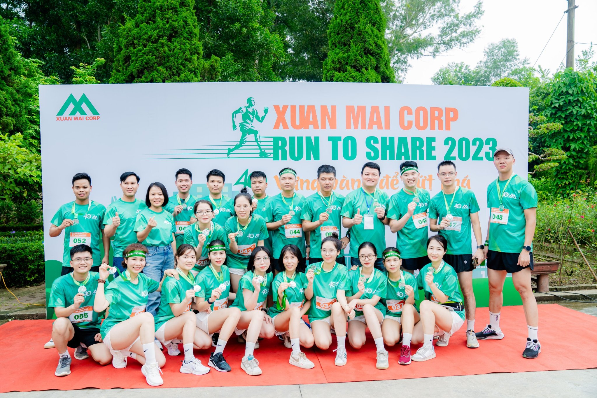 Công ty XML tham gia Giải chạy "RUN TO SHARE" kỷ niệm 40 năm ngày thành lập Công ty XMC